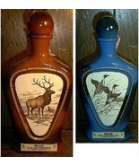 Jim Beam wildlife decanters--ELK & DUCKS  - $135.00