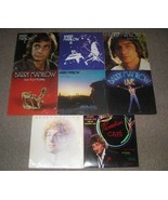 Lot of 8 vintage Barry Manilow record albums 70's 80's - $8.00