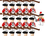 21pcs American Revolutionary War British Redcoat infantry Army Set C Minifigures - $25.35