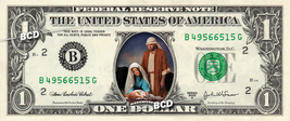 MANGER &amp; BABY JESUS on REAL Dollar Bill Collectible Celebrity Cash Money... - $8.88