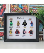 Personalised 8 figure Superhero frame - $59.99