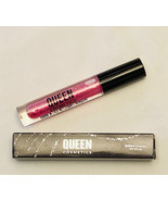 Queen Cosmetics Clear High Shine Gloss Stargazing pink to gold shimmer 0.5 oz - $9.00