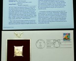 22¢ CHRISTMAS 1986 TRADITIONS OF XMAS 22K Gold Stamp USPS 1ST Day of Issue 1987