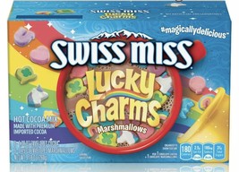 Swiss Miss Milk Chocolate Flavor Hot Cocoa Mix with Lucky Charms Marshma... - $9.19