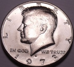 United States Unc 1973-D Kennedy Half Dollar~Free Shipping - $3.03