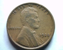 1928 LINCOLN CENT PENNY EXTRA FINE XF EXTREMELY FINE EF NICE ORIGINAL 99... - $2.50