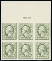 531, Mint Superb NH Top Plate Block of Six - Stuart Katz - $250.00