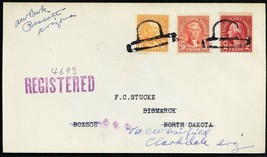 Derby Hat Two Strong Strikes Registered Fancy Cancel Cover - Stuart Katz - $175.00