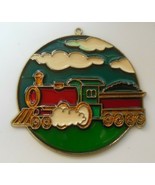 Enamel /Metal Choo-Choo Train Sun Catcher - $16.82