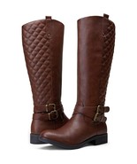 Vepose Women's 49 Riding Boots Knee High Boots Buckle Calf Boot - NEW - $50.49