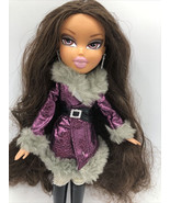 Bratz Yasmin Doll Set 2008 Wintertime Sparklin' Snowboard Longer Hair New Sealed - $49.99