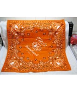 TITO'S Vodka Orange Bandanna-Sports-Camping-Collectible-Dorm-Tavern-Home-Mancave - $12.95