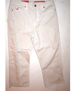 New Womens 12 NYDJ Khaki Jeans Work Casual Pants Crop Sand Lift Tummy Tuck USA  - $69.30