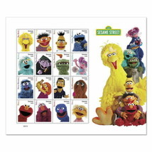 USPS New Sesame Street Pane of 16 - $24.19