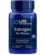 ESTROGEN FOR WOMEN FEMALE HORMONE SUPPORT 30 Vegetarian Tablet  LIFE EXTENSION - $22.49