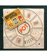 Vintage 1965 Whitman Rummy Royal game 4804 cards chips paper sheet mat - $10.00