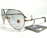 Vintage Serengeti Sunglasses 5084M Simba Series Large Gold Frames Blue L... - $121.33