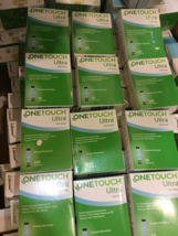 200 One Touch Ultra Glucose Test Strips Exp: 10/30/2023 SEALED-many avai... - $58.41