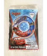 NEW Disney Pixar Cars "On The Throttle" Lightning McQueen 20 inch Swim Ring Tube - $19.79