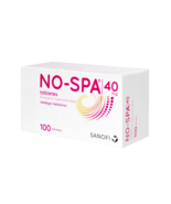 NO-SPA  40 mg x 100 tabs relieves spasm, cystitis, menstrual pain, No spa - $62.99