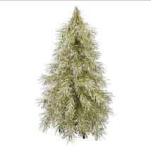 Tinsel Artificial Tree 3.5&#39; Christmas Decor Anniversary Bridal Party w/ ... - $50.00