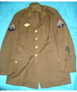 WW2 US ARMY M41 UNIFORM WOOL DRESS JACKET 1941 - $66.49