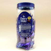 100 Pcs Cadbury Dairy Milk Chocolate In Jar FREE EXPRESS SHIPPING DHL - $49.90